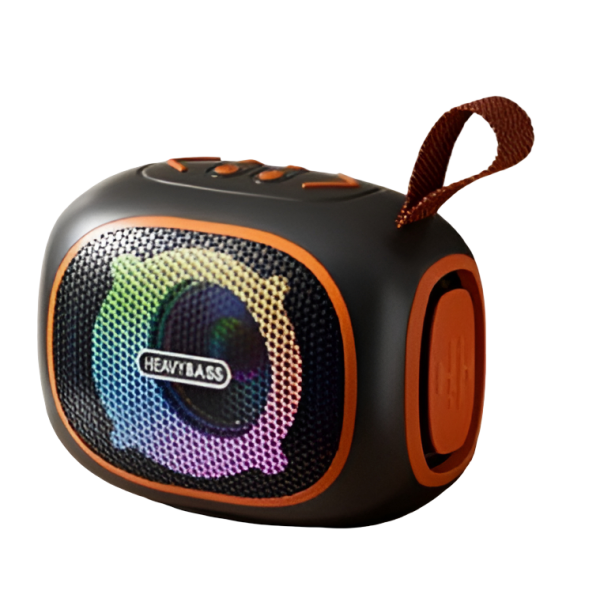 Ασύρματο Bluetooth Ηχείο με Heavy Bass, RGB Φωτισμό & Hands-Free Κλήσεις BASS-24