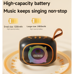 Ασύρματο Bluetooth Ηχείο με Heavy Bass, RGB Φωτισμό & Hands-Free Κλήσεις BASS-24 - Image 8