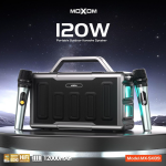 Ασύρματο Φορητό Ηχείο Bluetooth 5.3 120W με 2 Μικρόφωνα & RGB Moxom MX-SK89 - Image 5