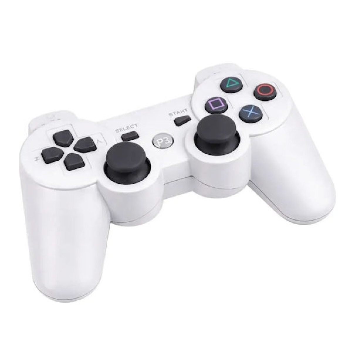 Ασύρματο Gamepad για PS3 Dual Shock Six Axis Λευκό - Image 2