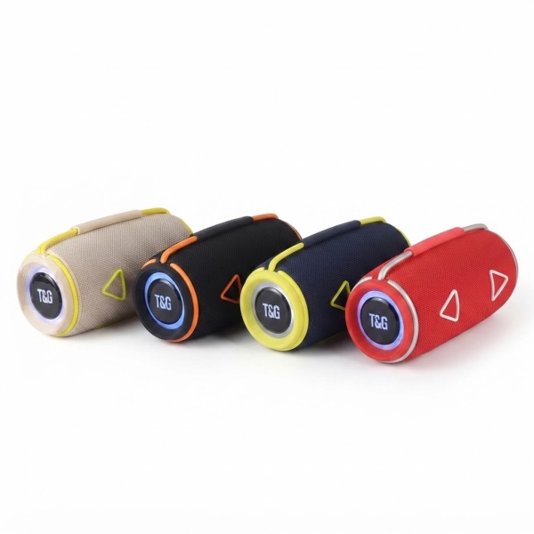 Ασύρματο Ηχείο Bluetooth 10W με Woofer, RGB LED & Ραδιόφωνο FM TG-657 Pro