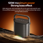 Ασύρματο Ηχείο Bluetooth 120W με Μικρόφωνο, RGB Φωτισμό & IPX4 Remax RB-MB23 - Image 5