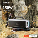 Ασύρματο Ηχείο Karaoke Bluetooth 5.3 150W με 2 Μικρόφωνα & RGB Φωτισμό Moxom MX-SK84 - Image 2