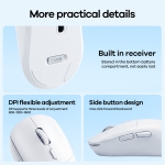 Ασύρματο Ποντίκι Bluetooth 5.0 & 2.4G με 6 Πλήκτρα και 1600 DPI Remax WM-01 - Image 5
