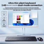 Ασύρματο Σετ Πληκτρολόγιο & Ποντίκι Bluetooth / 2.4G 1600 DPI Remax BT-07 - Image 6