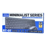 Ασύρματο Σετ Πληκτρολόγιο & Ποντίκι Bluetooth / 2.4G 1600 DPI Remax BT-07 - Image 2