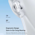 Awei PC-6T Ενσύρματα Ακουστικά USB-C με Μικρόφωνο