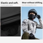 Μπαλακλάβα Full Face Πολυεστερική Μαύρη Motowolf FM1-C - Image 4