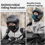 Μπαλακλάβα Full Face Πολυεστερική Μαύρη Motowolf FM1-C - Image 3