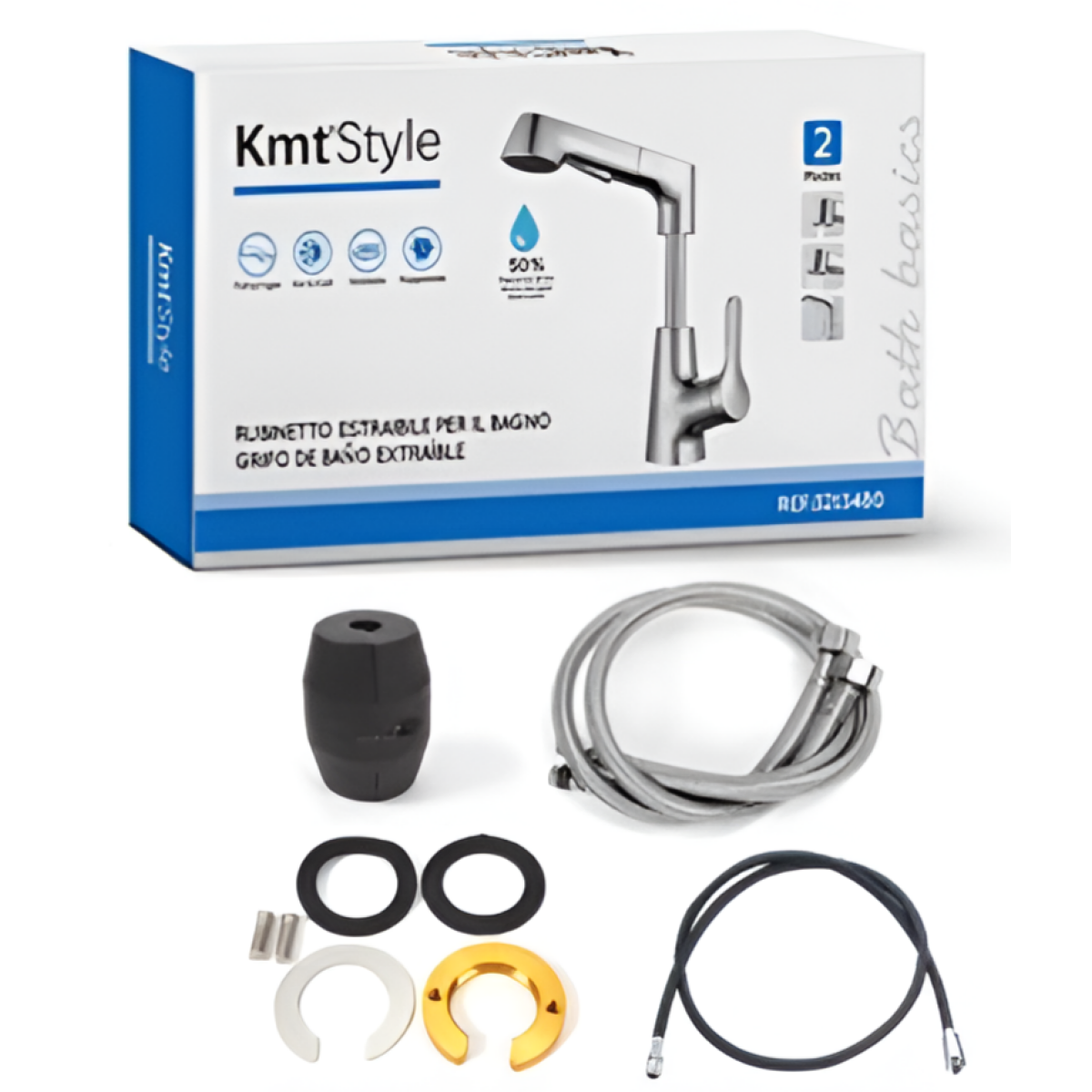 Μπαταρία Νιπτήρα Μπάνιου Αποσπώμενη Kmt Style 3213480 - Image 3