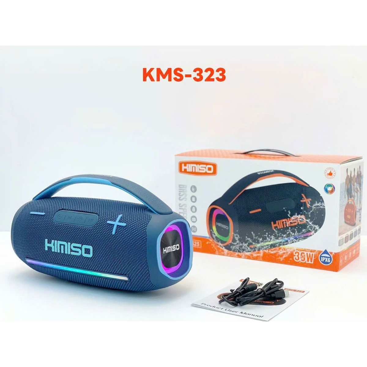 Bluetooth Ηχείο 30W με IPX6 Αδιαβροχοποίηση Kimiso KMS-323 - Image 3
