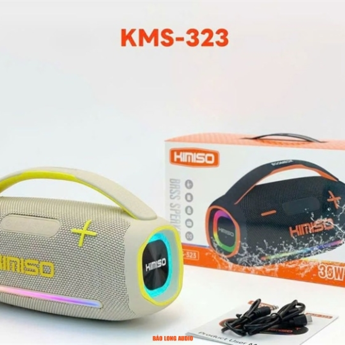Bluetooth Ηχείο 30W με IPX6 Αδιαβροχοποίηση Kimiso KMS-323 - Image 7