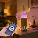 Bluetooth Ηχείο σε Σχήμα Μπουκαλιού Κρασιού με Πολύχρωμο LED Φωτισμό YLT-5111 - Image 6