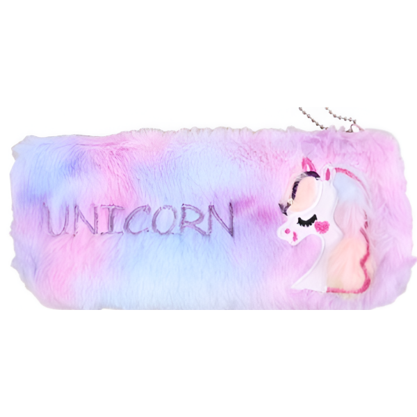 Χνουδωτή Κασετίνα Unicorn 21cm Alsuomi AL7413