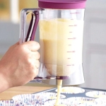 Δοσομετρητής Ζύμης 900ml για Pancakes Muffins Cupcakes - Cake Batter Dispenser - Image 6