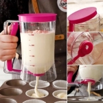 Δοσομετρητής Ζύμης 900ml για Pancakes Muffins Cupcakes - Cake Batter Dispenser - Image 2