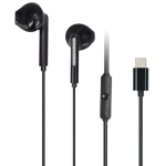 Ενσύρματα Ακουστικά Stereo USB-C με Μικρόφωνο Μαύρα Awei PC-7T