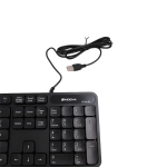 Ενσύρματο Πληκτρολόγιο USB 104 Πλήκτρων με Multimedia Πλήκτρα Indena KC-01-E - Image 4