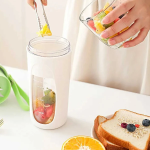 Επαναφορτιζόμενο Φορητό Μπλέντερ Smoothie 340ml με 8 Λεπίδες MDKS-FSV8 - Image 6