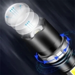 Επαναφορτιζόμενος Φακός LED BL-9626-XPE 500lm USB