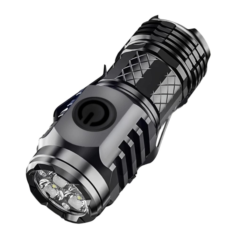 Επαναφορτιζόμενος Mini Φακός LED F-06 5 Λειτουργιών