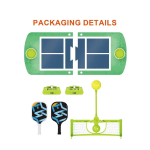 Επιτραπέζιο Παιχνίδι Pickleball για Παιδιά με Φιλέ & Ρακέτες 138-GG7 - Image 2