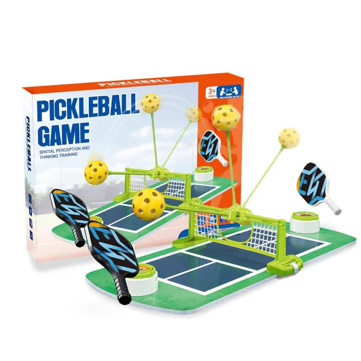 Επιτραπέζιο Παιχνίδι Pickleball για Παιδιά με Φιλέ & Ρακέτες 138-GG7 - Image 3
