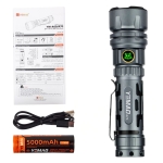 Φακός YM-A70 LED Επαναφορτιζόμενος 1500lm USB με Μπαταρία 21700