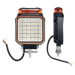 Φανάρι Εργασίας LED 30W 9-50V με Φως Προειδοποίησης W18437-5