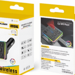FM Transmitter Αυτοκινήτου Bluetooth με MP3 Player, USB 3.1A & RGB LED - M56