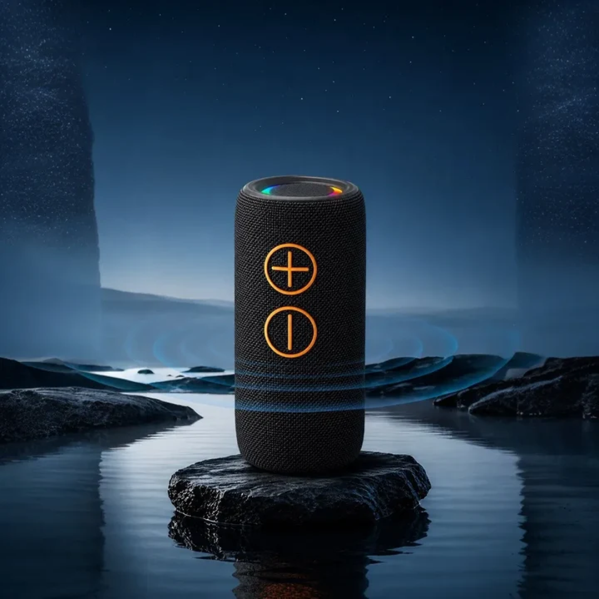 Φορητό Bluetooth Ηχείο με ExtraBass, TWS και Αδιάβροχη Προστασία IPX6 KMS-329 - Image 8