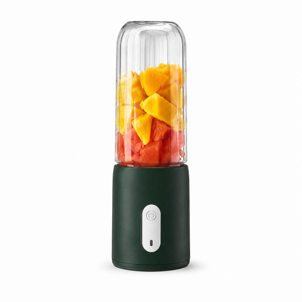 Φορητό Επαναφορτιζόμενο Blender & Αποχυμωτής 380ml με 2 Κύπελλα 17849-307