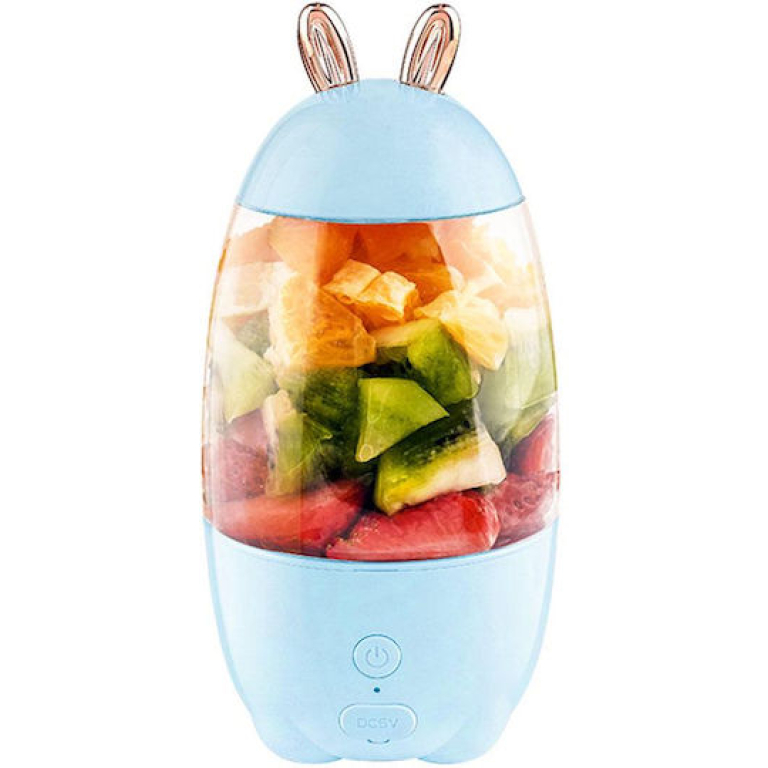 Φορητό Επαναφορτιζόμενο Μπλέντερ Smoothie Maker 300ml Andowl Q-JU21