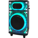 Φορητό Ηχείο 12" με Ασύρματο Μικρόφωνο, Bluetooth και LED Φωτισμό K7-12 - Image 4