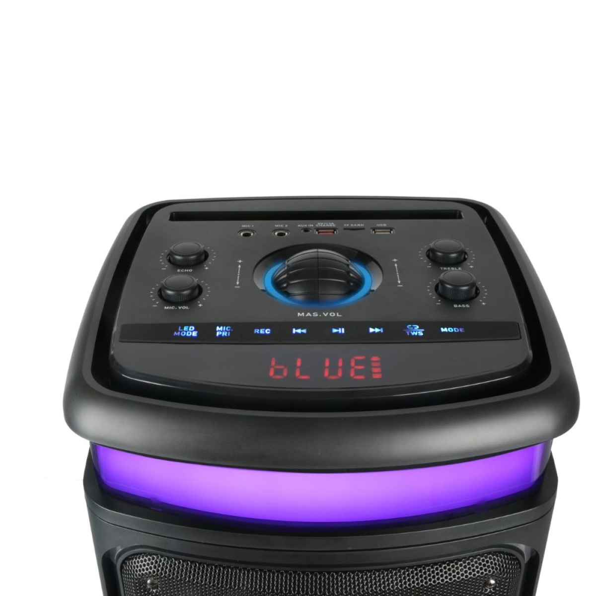 Φορητό Ηχείο Bluetooth GeDi GD-2895 60W με 2 Μικρόφωνα