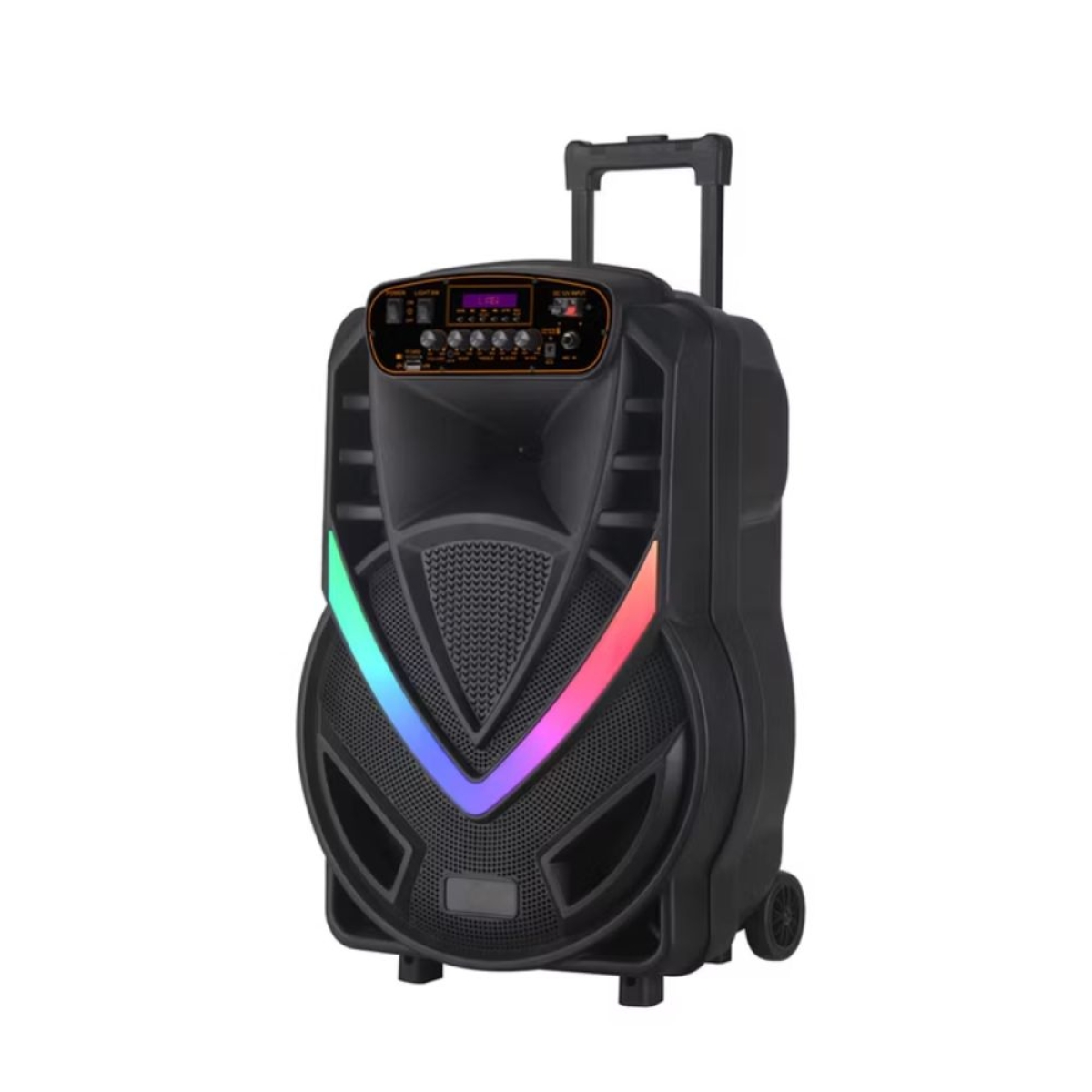 Φορητό Ηχείο Bluetooth NDR-V12 Karaoke 1200W με RGB