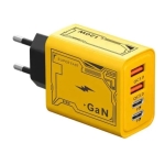 Φορτιστής GaN 120W με 2 USB-C PD και 2 USB-A QC 3.0