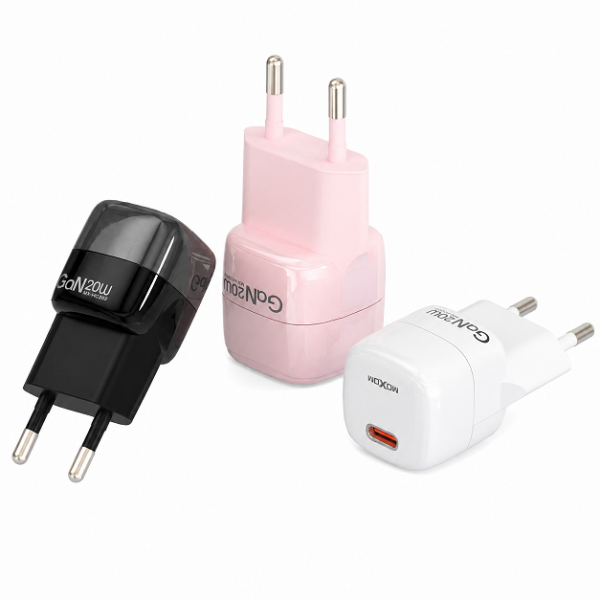 Φορτιστής GaN PD 20W με USB-C MOXOM MX-HC202