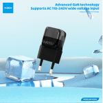 Φορτιστής GaN PD 20W με USB-C MOXOM MX-HC202 - Image 3