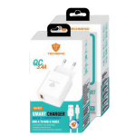 Φορτιστής USB-A QC 3.4A με Καλώδιο USB-C 1m TECHNOVO TN-F073
