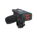 Φορτιστής USB & USB-C PD 30W Μοτοσυκλέτας Αδιάβροχος W17580-5