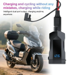 Φορτιστής USB & USB-C PD 30W Μοτοσυκλέτας Αδιάβροχος W17580-5 - Image 2