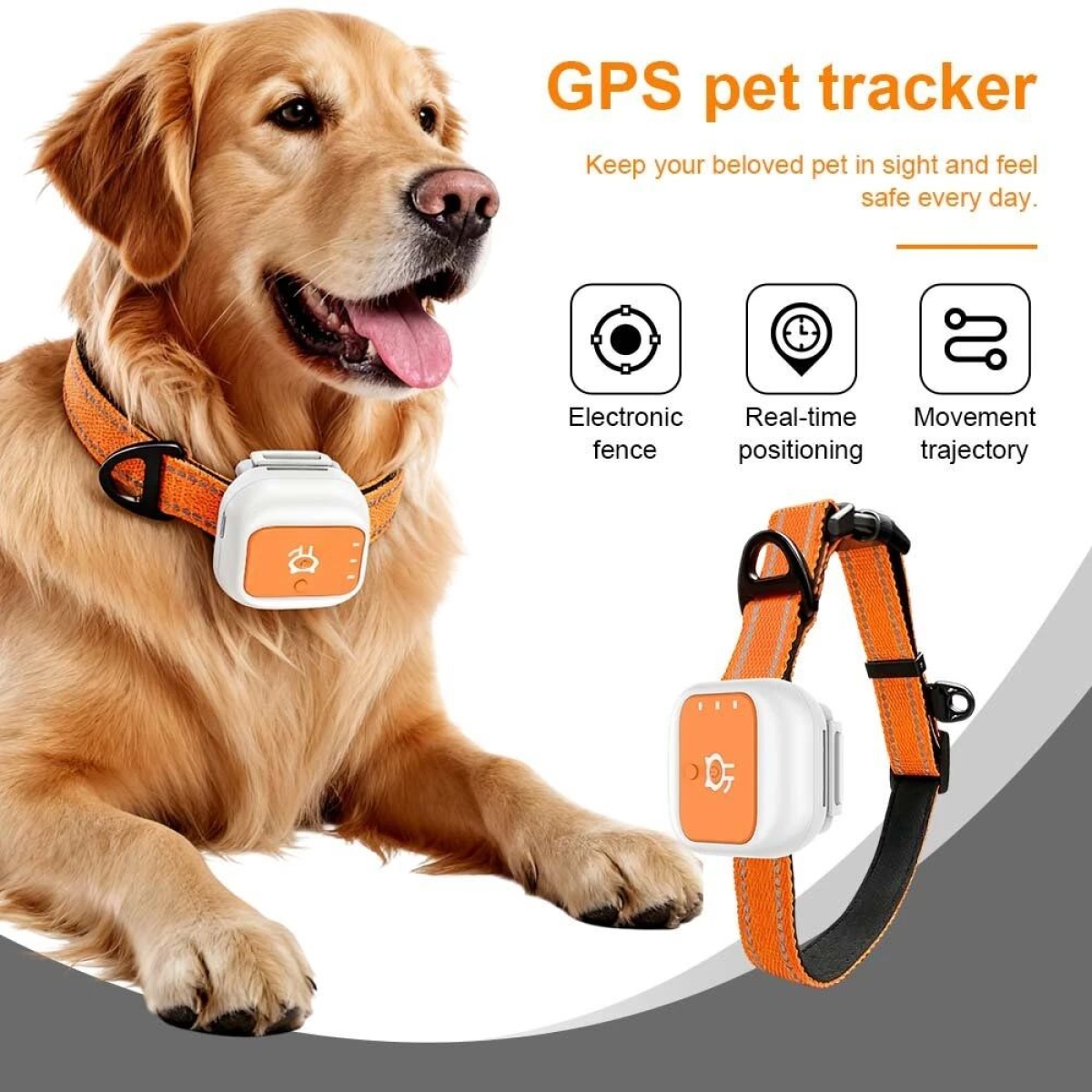 GPS Tracker Κατοικιδίων 4G LTE IP66 για Σκύλους και Γάτες
