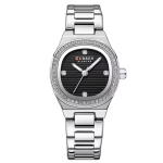 Γυναικείο Αναλογικό Ρολόι 25mm Quartz με Ατσάλινο Μπρασελέ Curren 9101-4