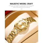 Γυναικείο Αναλογικό Ρολόι 25mm Quartz με Ατσάλινο Μπρασελέ Curren 9104-2 - Image 7