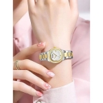 Γυναικείο Αναλογικό Ρολόι 25mm Quartz με Δίχρωμο Ατσάλινο Μπρασελέ Curren 9101-1 - Image 3