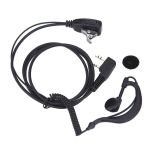 Handsfree Spiral Μικροακουστικό Πέτου για Πομποδέκτες Baofeng 2pin - 450