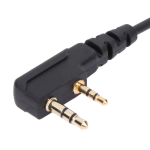 Handsfree Spiral Μικροακουστικό Πέτου για Πομποδέκτες Baofeng 2pin - 450 - Image 3