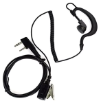 Handsfree Spiral Μικροακουστικό Πέτου για Πομποδέκτες Baofeng 2pin - 450 - Image 12