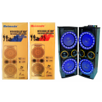 Hχείο Bluetooth με Διπλά Woofer 12", LED Φωτισμό & 2 Ασύρματα Μικρόφωνα Meirende MR-1212N - Image 6
